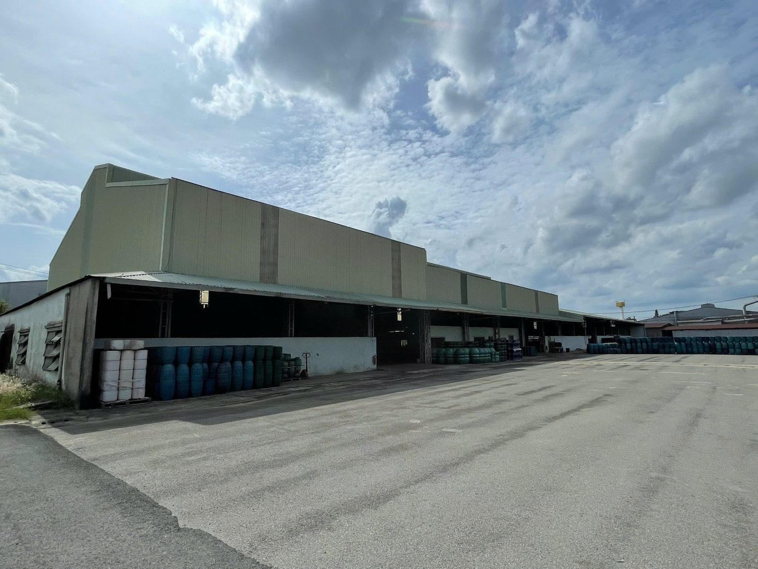 Production warehouse and loading dock, TNL & Son factory, Binh Duong, Vietnam