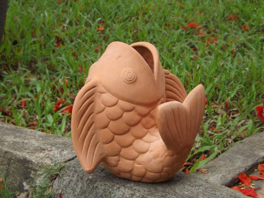 Garden Décor example 6, Vietnamese ceramic planter