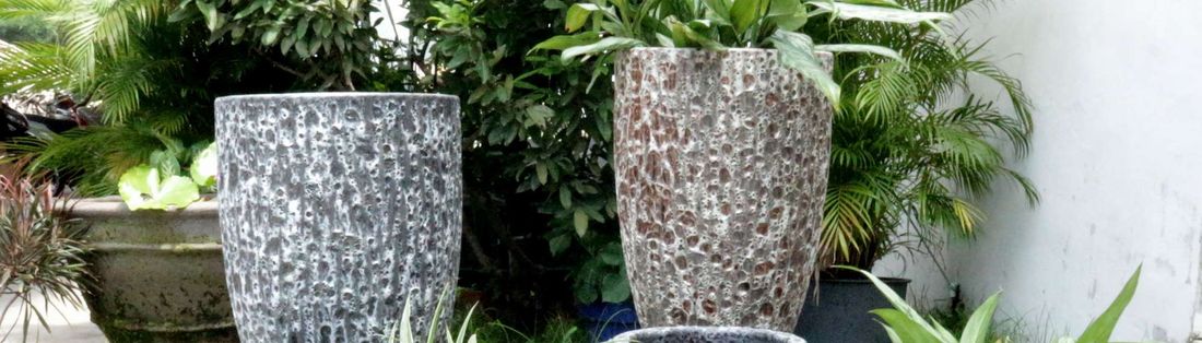 Gas Kiln example 4, Vietnamese ceramic planter